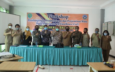 Workshop Pendampingan Pembelajaran dan Pejamin Mutu Pada SMK Center of Excellence